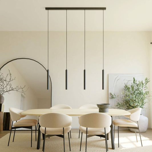 Adjustable Pendant Ceiling Light for Dining Room | Modern LED Hanging Lamp