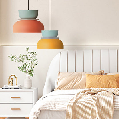 Modern Nordic Pendant Ceiling Light in Colour Block Design | Stylish Ceiling Lamp