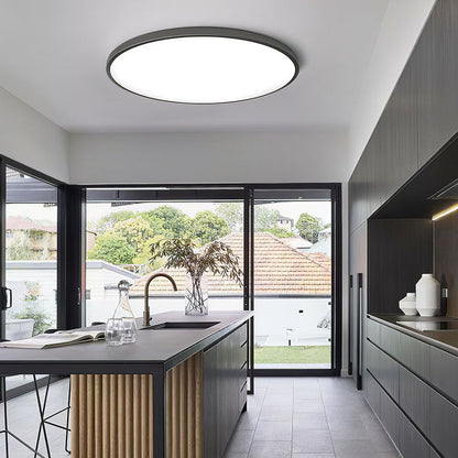Round Modern LED Ceiling Light | Minimalist Bedroom Living Room Ceiling Lamp