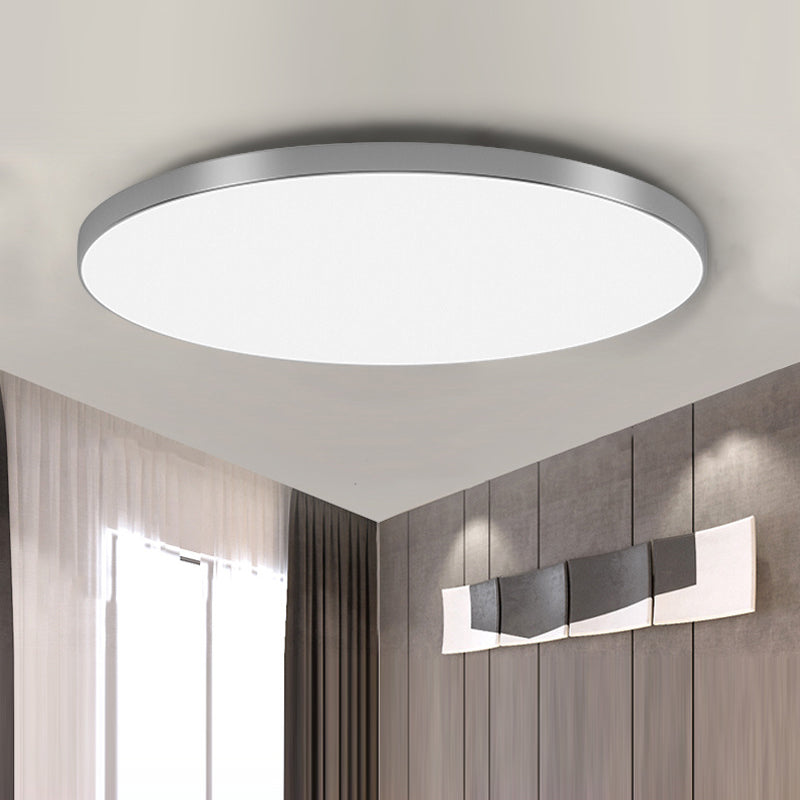 Round Modern LED Ceiling Light | Minimalist Bedroom Living Room Ceiling Lamp