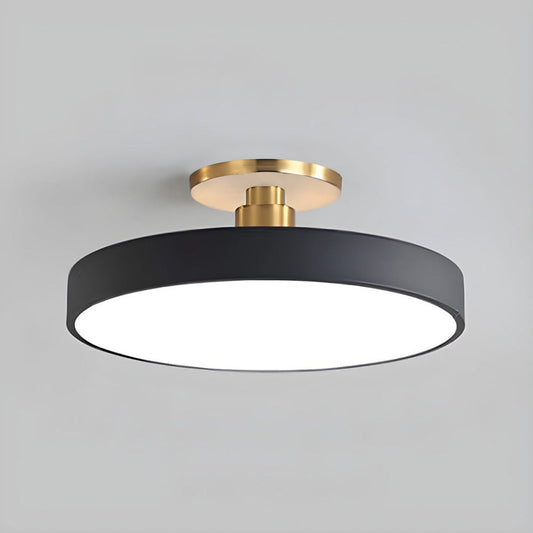 Round Modern LED Ceiling Light | Elegant Bedroom Living Room Ceiling Lamp