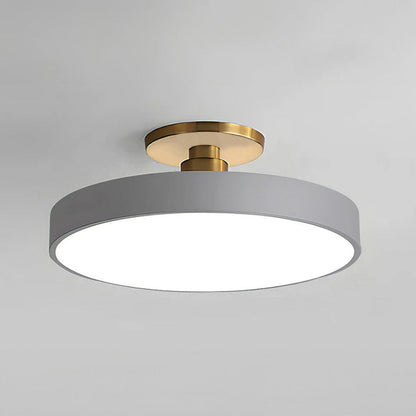 Round Modern LED Ceiling Light | Elegant Bedroom Living Room Ceiling Lamp