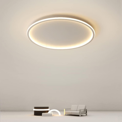 Ultra Slim Round LED Ceiling Light | Modern Minimalist Bedroom Living Room Lamp