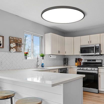Round Modern LED Ceiling Light | Minimalist Bedroom Living Room Ceiling Lamp
