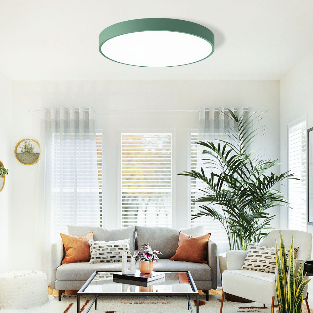 Recessed Round LED Ceiling Light | Modern Bedroom Living Room Ceiling Lamp
