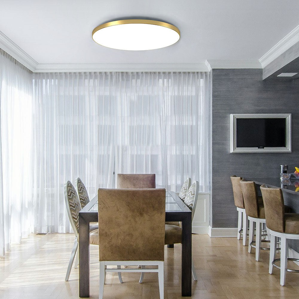 Round Modern LED Ceiling Light | Minimalist Bedroom Living Room Ceiling Lamp