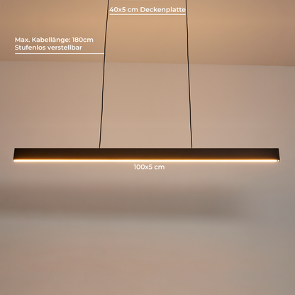 Minimalist Modern LED Pendant Light | Gesture Control Dining Room Ceiling Lamp