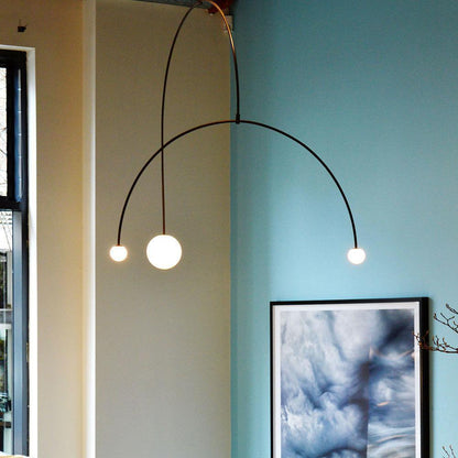 Minimalist Ceiling Lamp Chandelier | Modern LED Light for Living and Dining Room