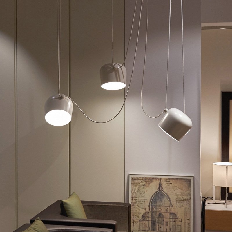 Modern Multi Dimmable Ceiling Light with Adjustable Heads | Elegant Pendant Lamp