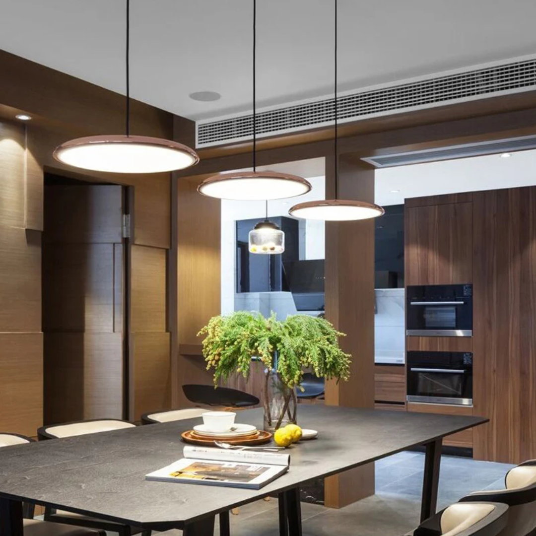 Scandinavian Design Ceiling Lamp | Minimalist LED Pendant Light for Dining or Kitchen