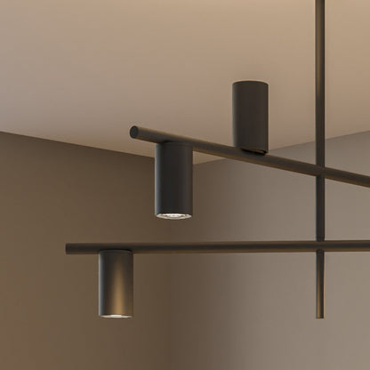 Modern Cylinder LED Ceiling Light | Contemporary Bedroom Living Room Ceiling Lamp