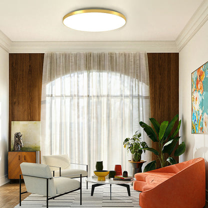 Round Modern LED Ceiling Light | Minimalist Bedroom Living Room Ceiling Lamp