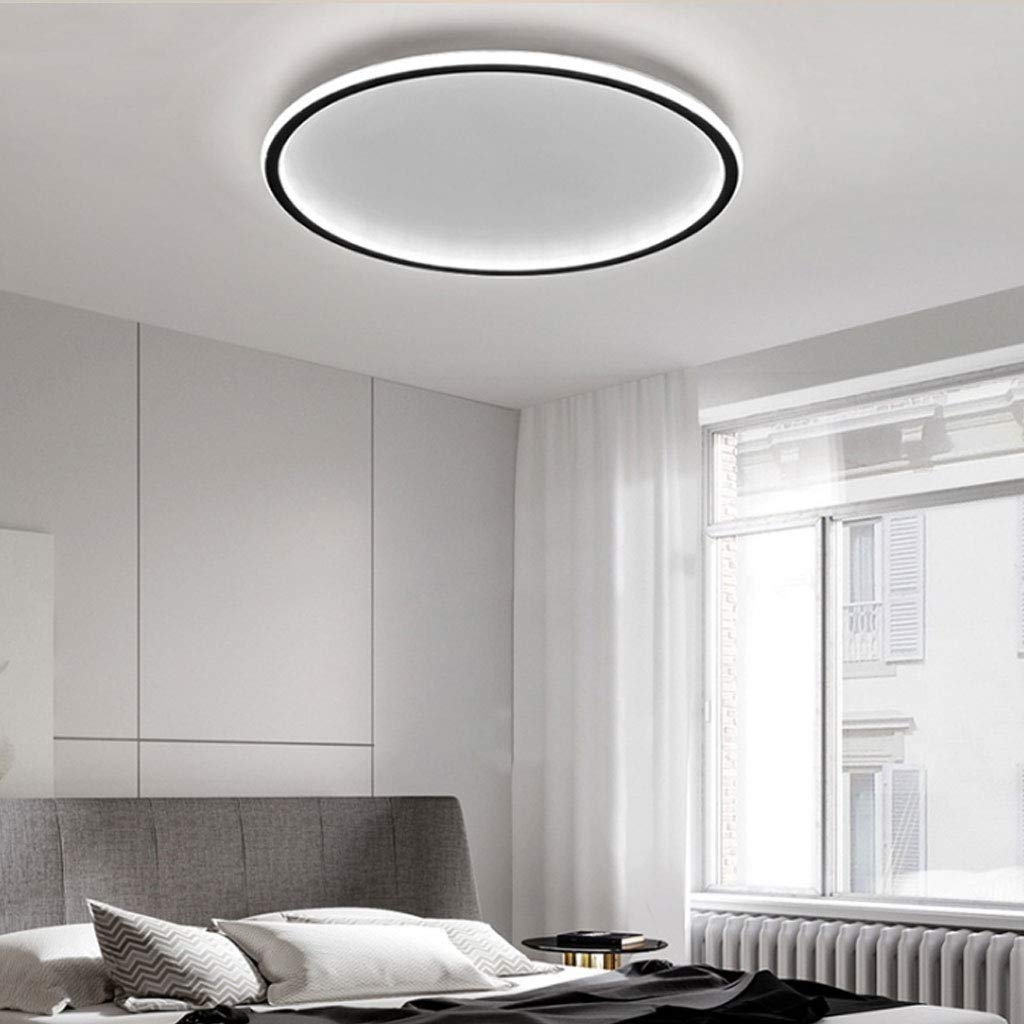 Ultra Slim Round LED Ceiling Light | Modern Minimalist Bedroom Living Room Lamp