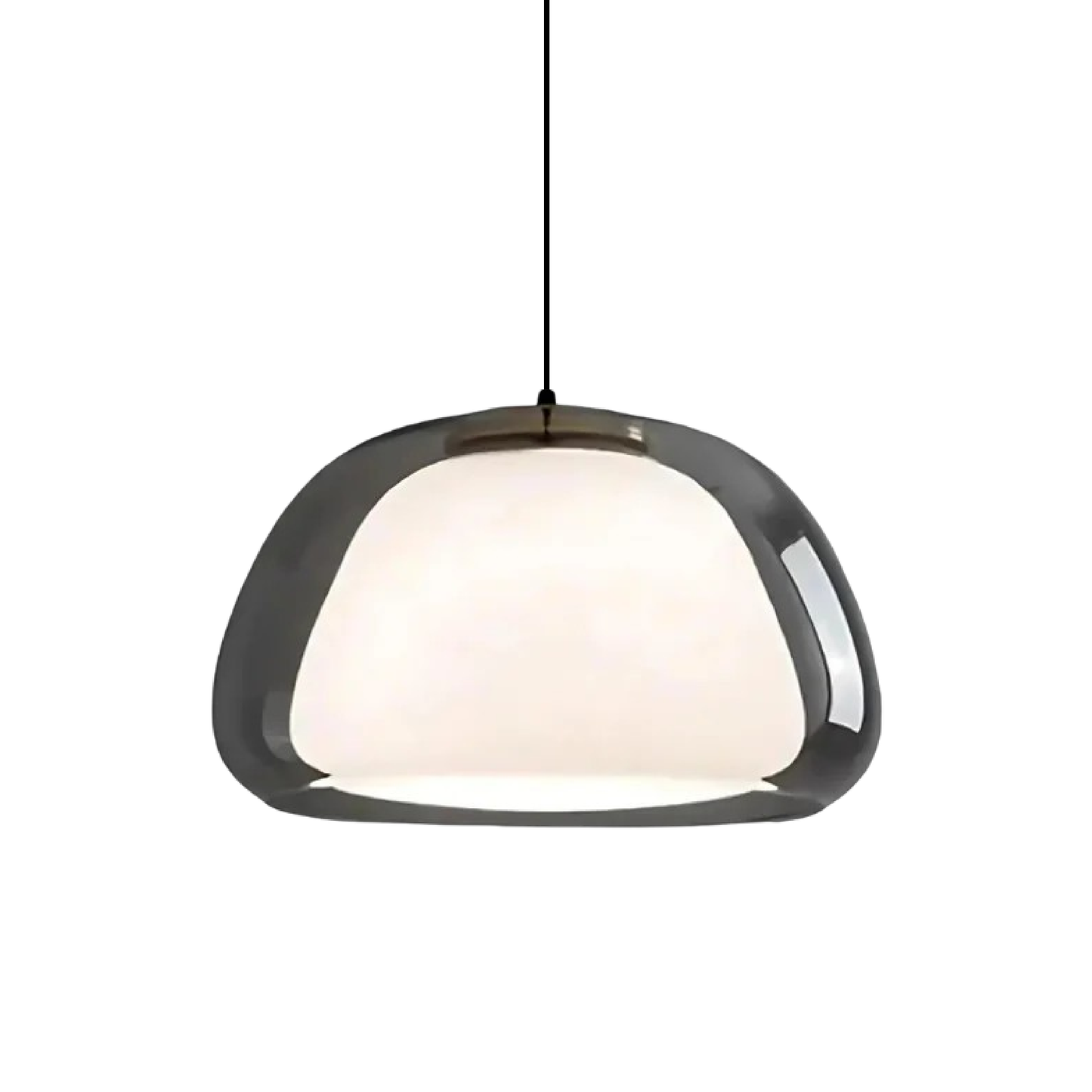Modern Glass Pendant Light | Minimalist Ceiling Lamp for Kitchen and Dining