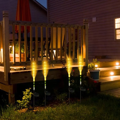 Outdoor rattan lamp