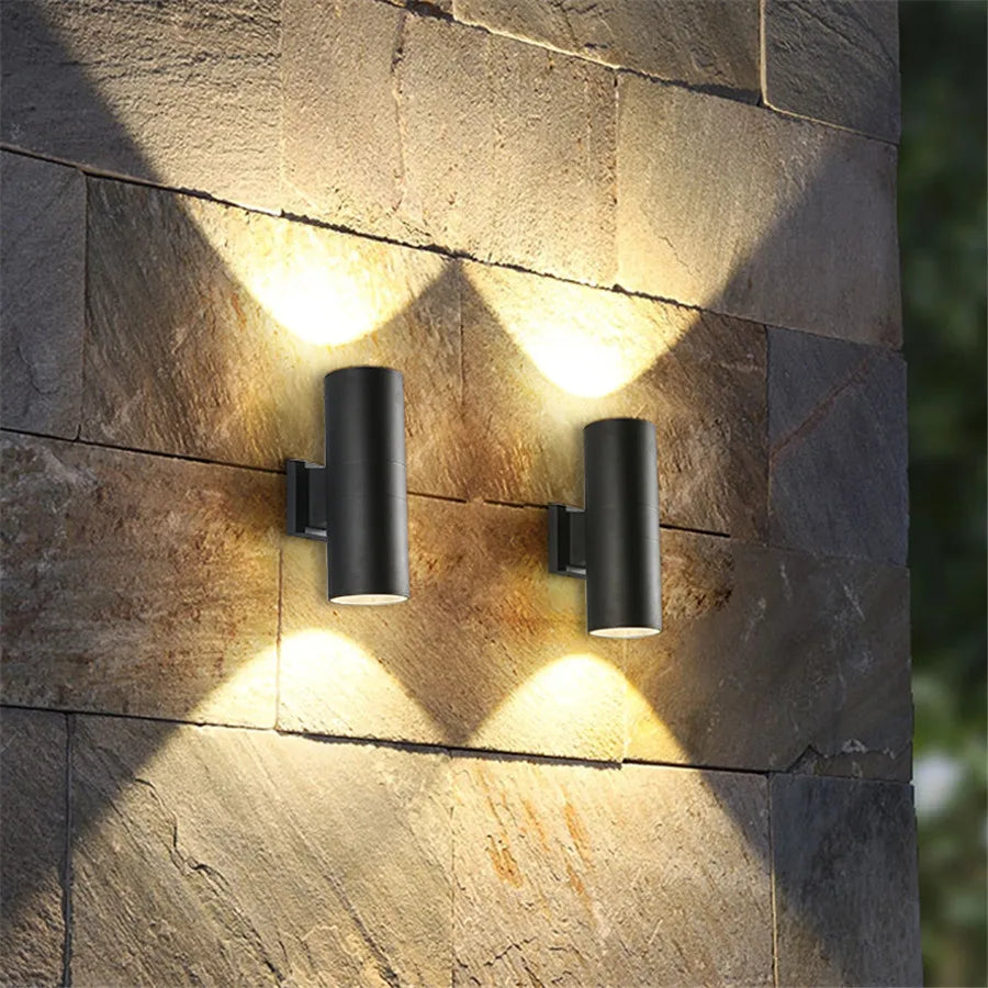Aluminum facade light
