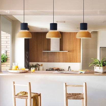 Modern Nordic Pendant Ceiling Light in Colour Block Design | Stylish Ceiling Lamp