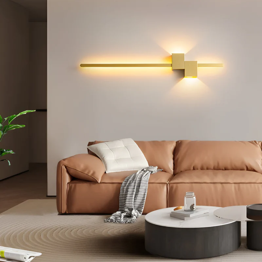Minimalist LED Wall Lamp | Modern Long Sconce Light for Living or Bedroom