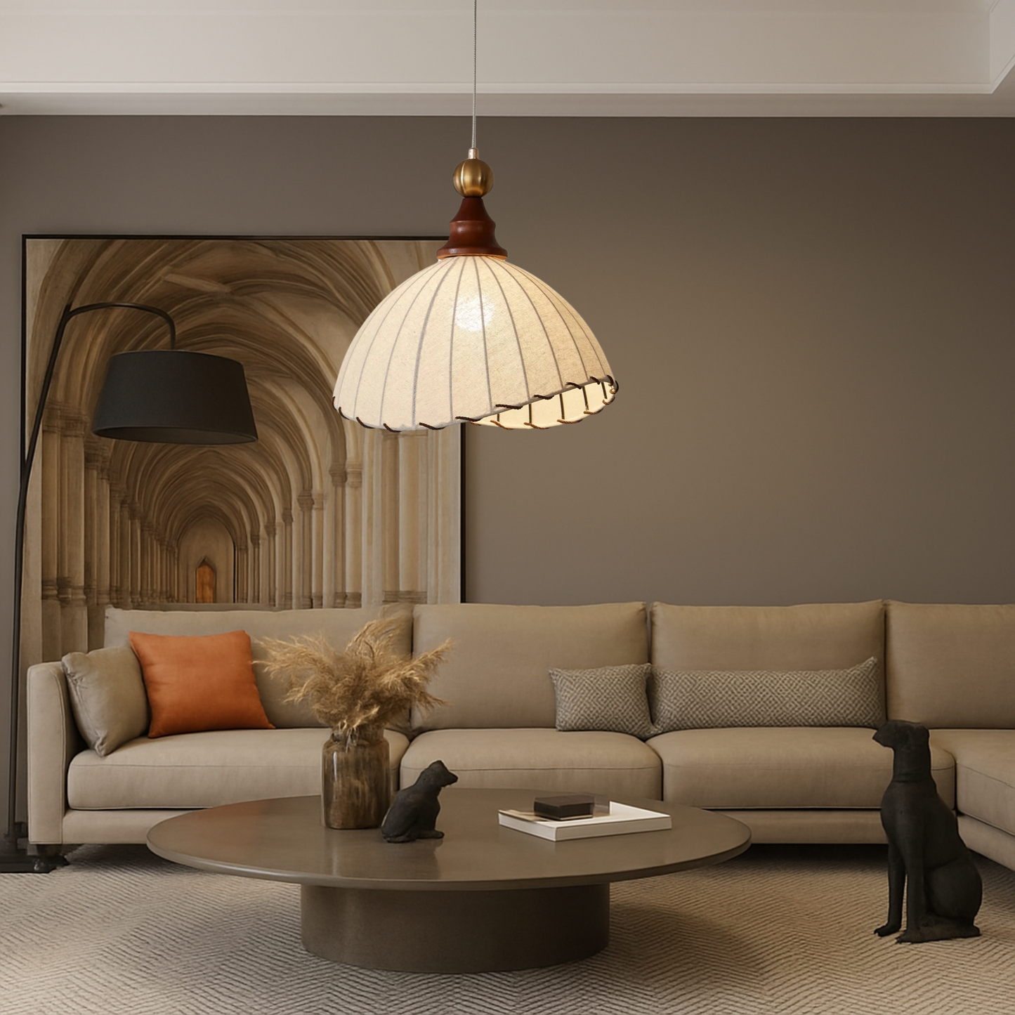 Modern Scandinavian Pendant Light | Ceiling Lamp for Dining Room and Kitchen