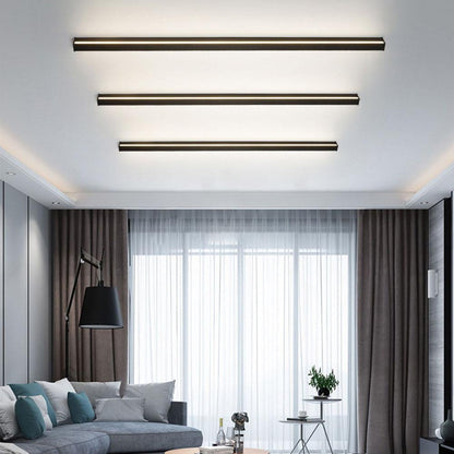 Outdoor LED Linear Wall Lamp for Porch and Facade | Modern Waterproof Wall Light