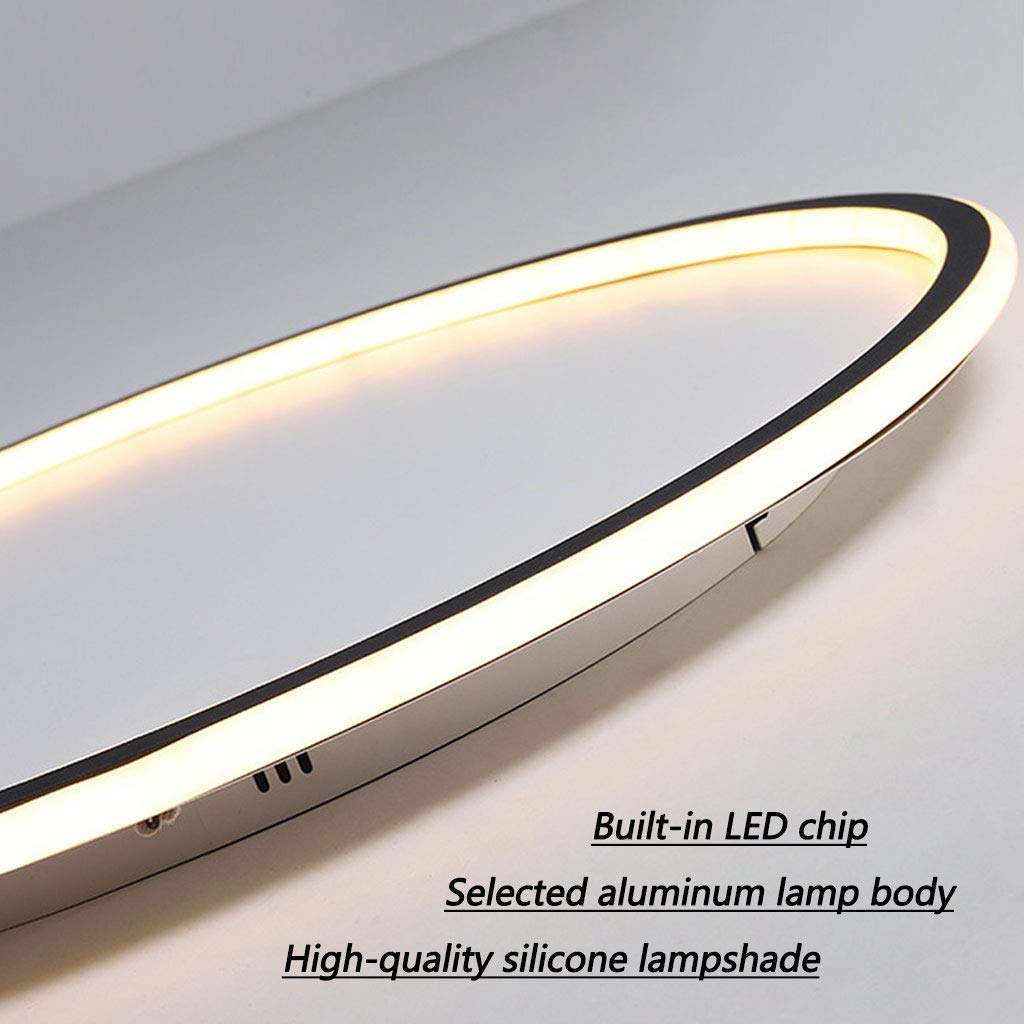 Ultra Slim Round LED Ceiling Light | Modern Minimalist Bedroom Living Room Lamp