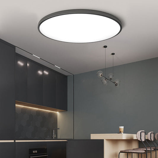 Round Modern LED Ceiling Light | Minimalist Bedroom Living Room Ceiling Lamp