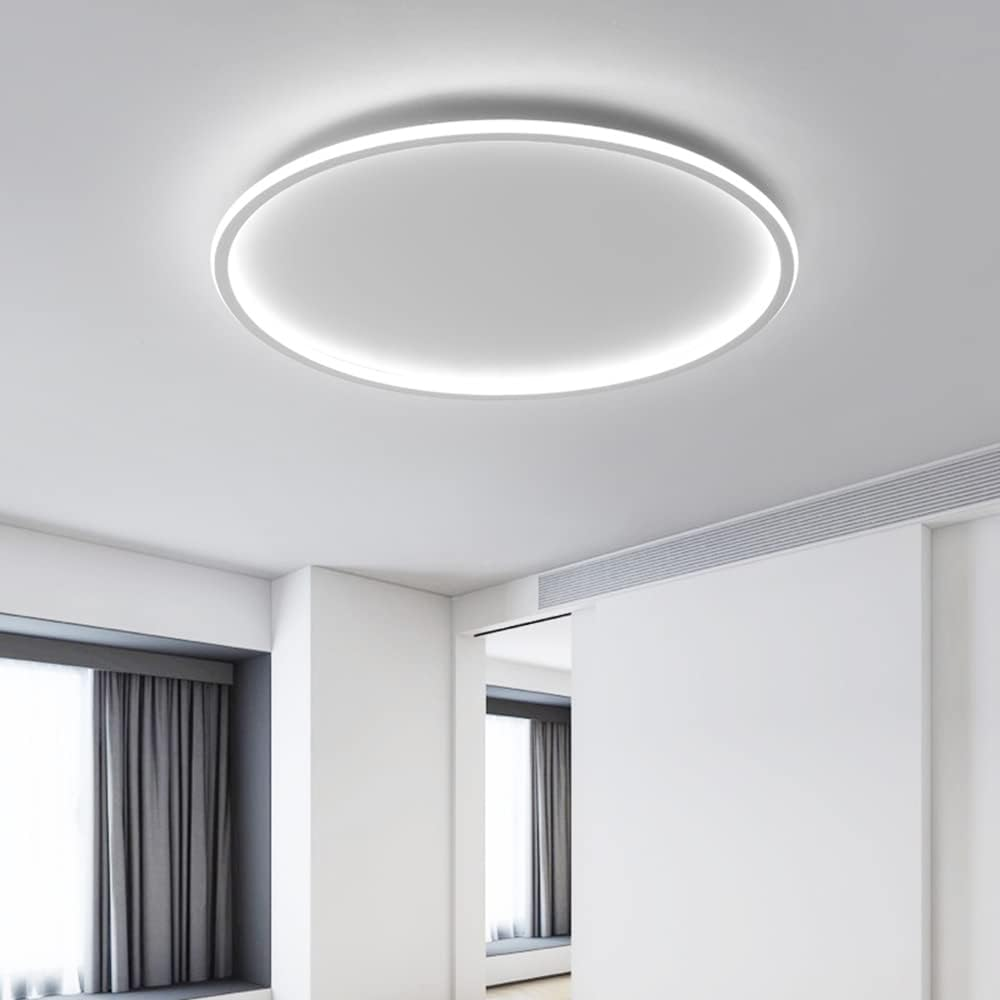 Ultra Slim Round LED Ceiling Light | Modern Minimalist Bedroom Living Room Lamp