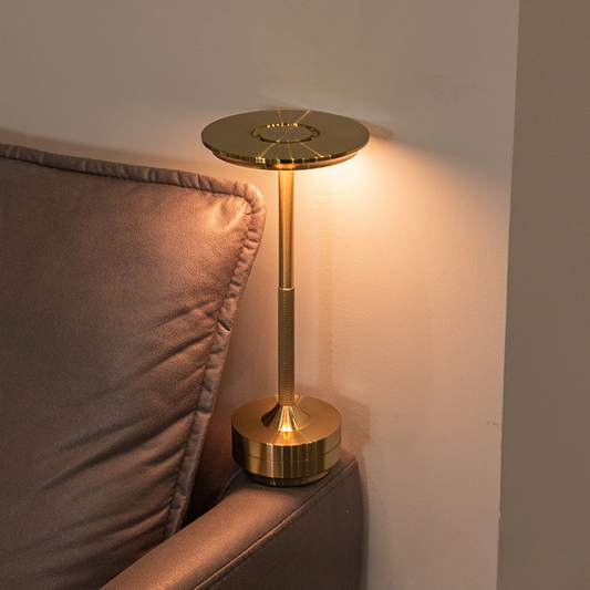 Rechargeable LED Table Lamp with Adjustable Brightness | Modern Bedside Light