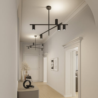 Modern Cylinder LED Ceiling Light | Contemporary Bedroom Living Room Ceiling Lamp