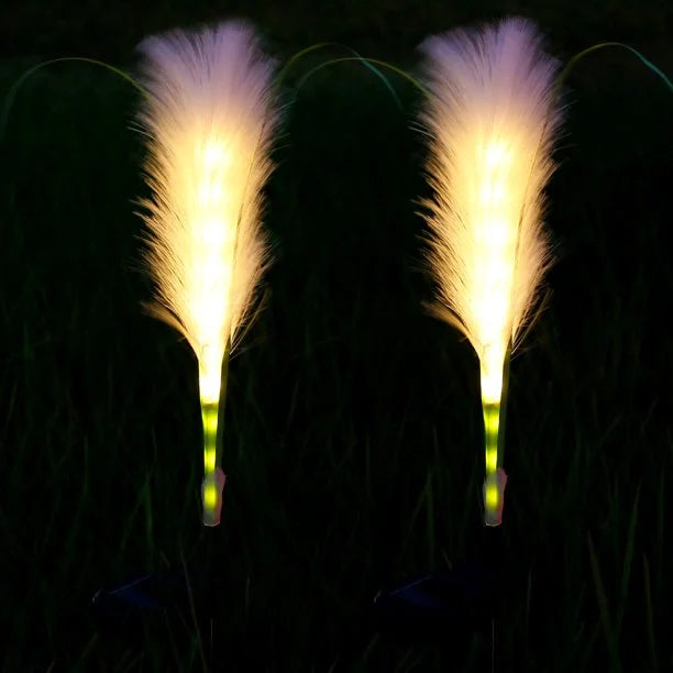 Outdoor rattan lamp