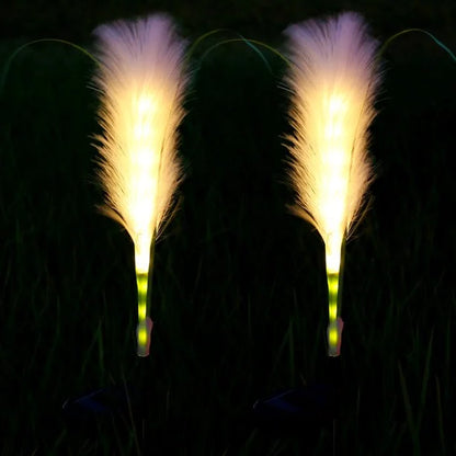 Outdoor rattan lamp