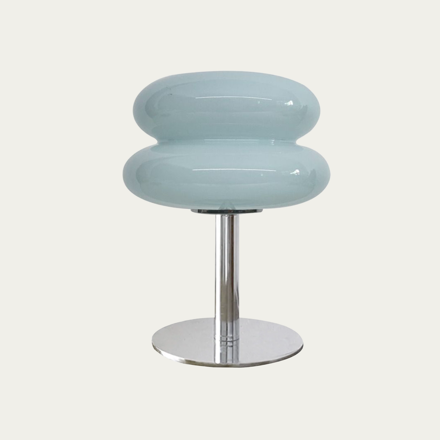 Bauhaus Minimalist Glass Table Lamp for Bedroom and Living Room | Modern Desk Lamp