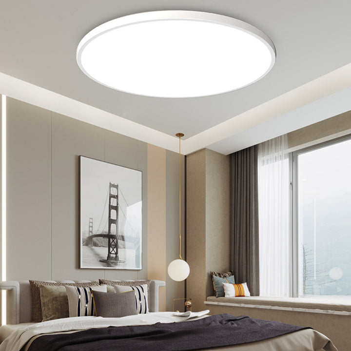 Round Modern LED Ceiling Light | Minimalist Bedroom Living Room Ceiling Lamp