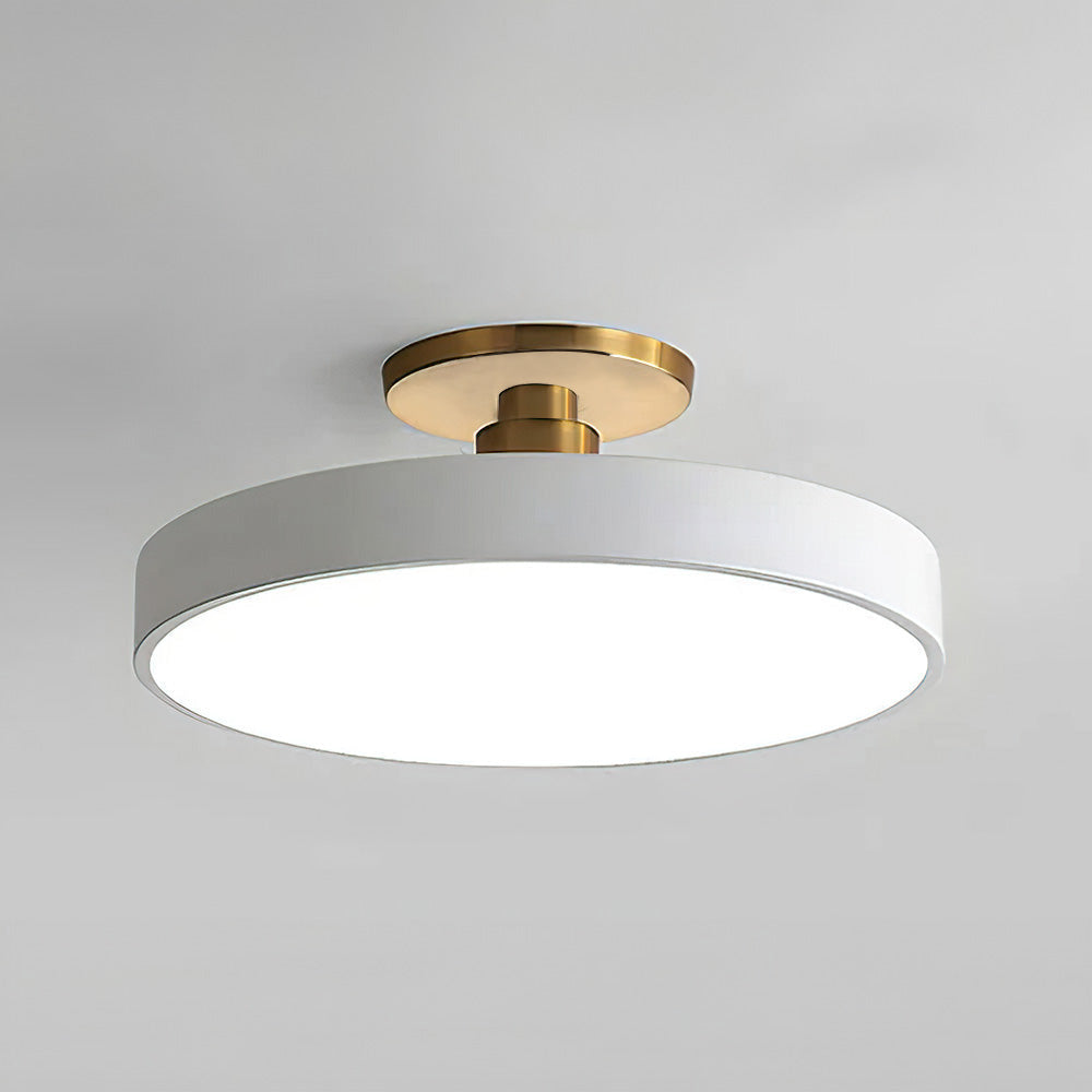 Round Modern LED Ceiling Light | Elegant Bedroom Living Room Ceiling Lamp