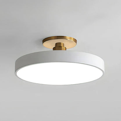 Round Modern LED Ceiling Light | Elegant Bedroom Living Room Ceiling Lamp