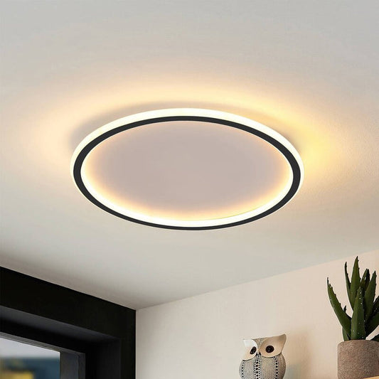 Ultra Slim Round LED Ceiling Light | Modern Minimalist Bedroom Living Room Lamp