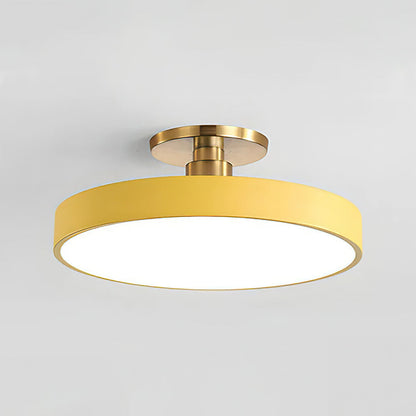 Round Modern LED Ceiling Light | Elegant Bedroom Living Room Ceiling Lamp