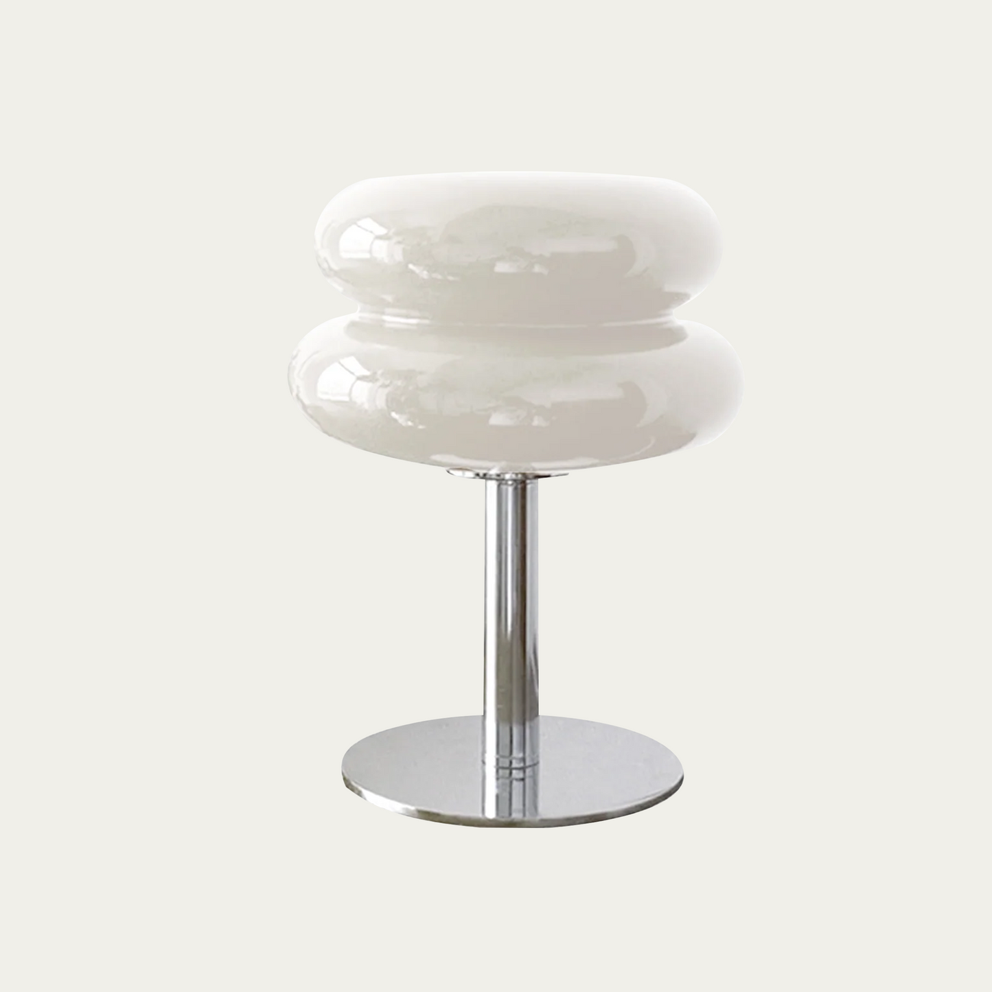 Bauhaus Minimalist Glass Table Lamp for Bedroom and Living Room | Modern Desk Lamp