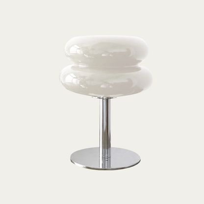 Bauhaus Minimalist Glass Table Lamp for Bedroom and Living Room | Modern Desk Lamp