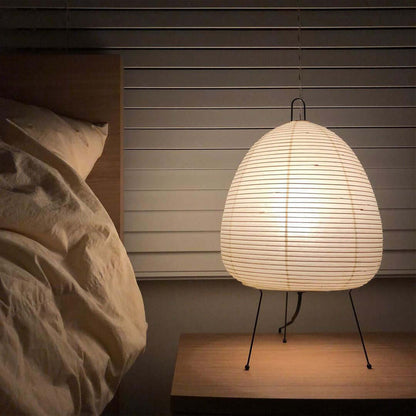 Modern Paper Table Lamp | Floor Lamp with Soft Glow for Living Room and Bedroom