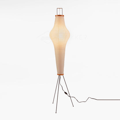 Modern Japanese Style Floor Lamp | Standing Light for Living Room and Bedroom