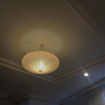 Japanese Paper Pendant Ceiling Lamp | Modern Hanging Light for Bedroom and Living