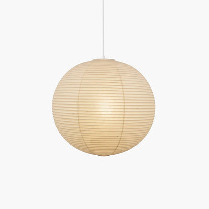 Japanese Paper Pendant Lamp | Minimalist Round Ceiling Light
