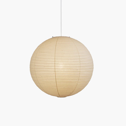Japanese Paper Pendant Lamp | Minimalist Round Ceiling Light