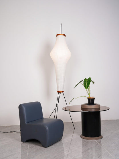 Modern Japanese Style Floor Lamp | Standing Light for Living Room and Bedroom