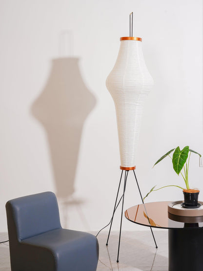 Modern Japanese Style Floor Lamp | Standing Light for Living Room and Bedroom