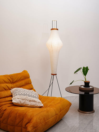 Modern Japanese Style Floor Lamp | Standing Light for Living Room and Bedroom