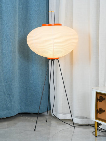 Modern Japanese Style Floor Lamp | Standing Light for Living Room and Bedroom