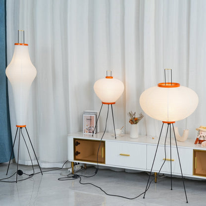 Modern Japanese Style Floor Lamp | Standing Light for Living Room and Bedroom