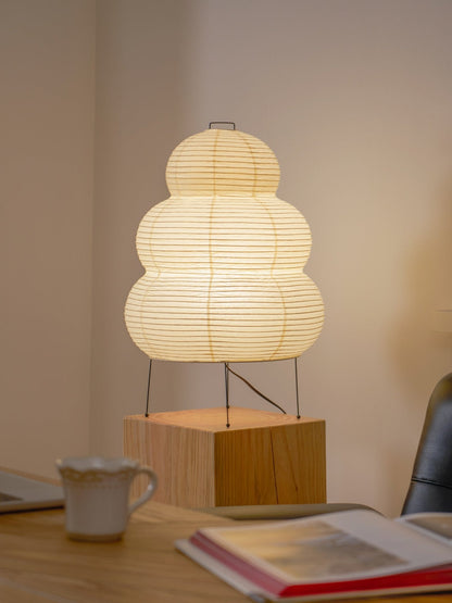 Modern Paper Table Lamp | Floor Lamp with Soft Glow for Living Room and Bedroom